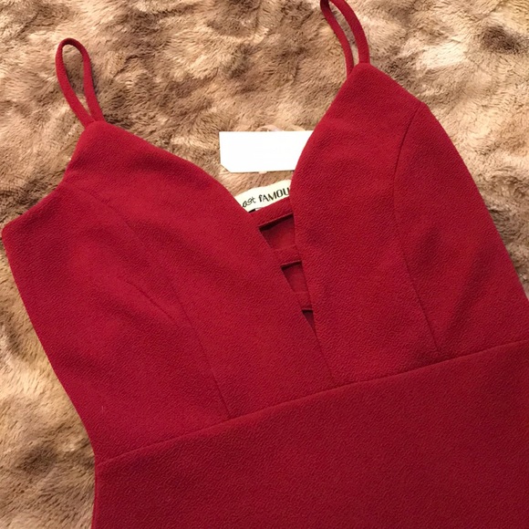 Red Bodycon dress - Picture 2 of 3